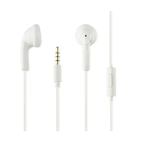 Reiko Silicon Earphone 3.5Mm With Mic White