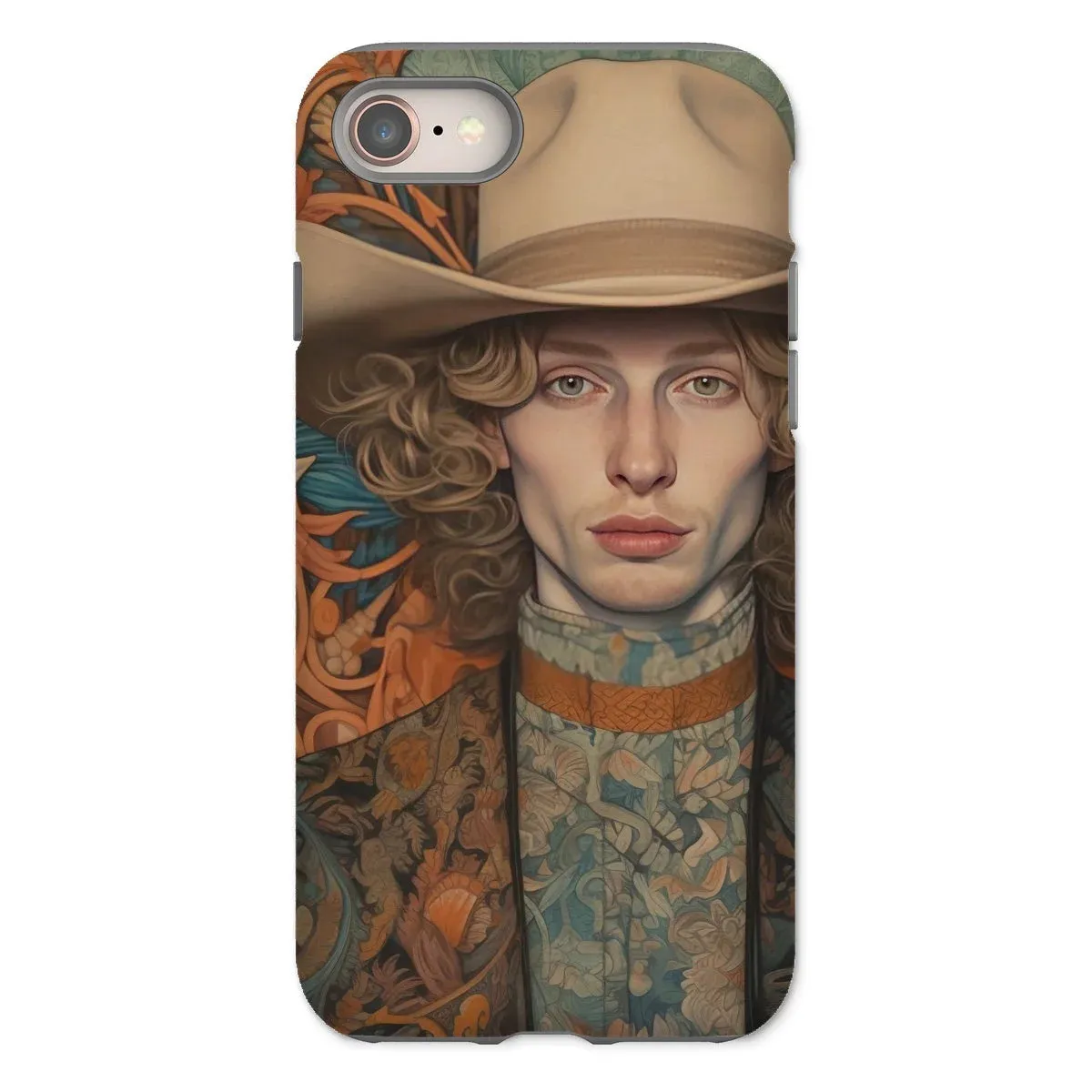 Reuben - Gay Redhead Cowboy iPhone Case