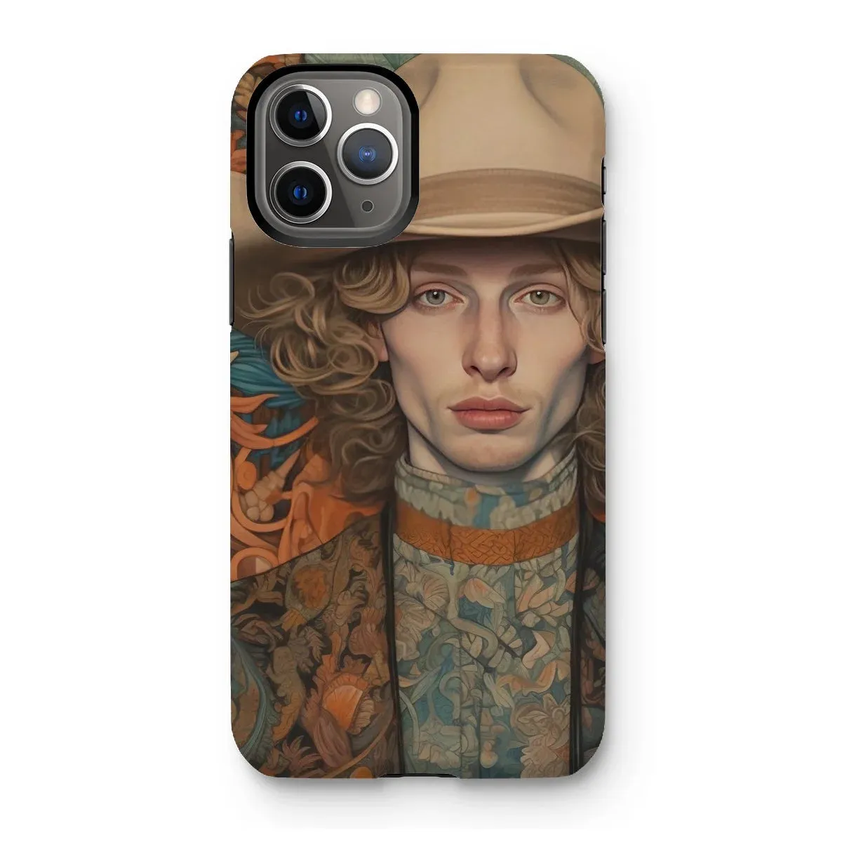 Reuben - Gay Redhead Cowboy iPhone Case