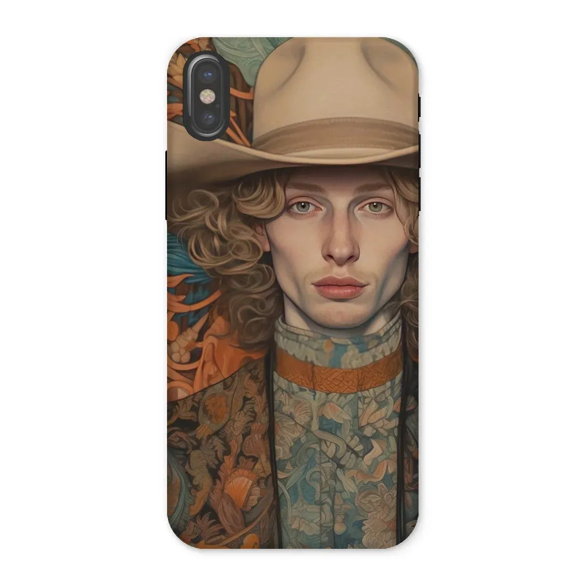 Reuben - Gay Redhead Cowboy iPhone Case