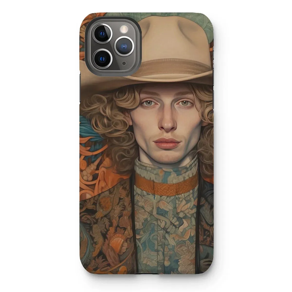 Reuben - Gay Redhead Cowboy iPhone Case