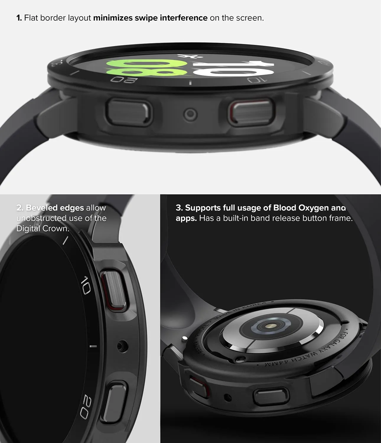 Samsung Galaxy Watch 5 44mm | Air Sports Bezel Combo Pack| Black   44-11