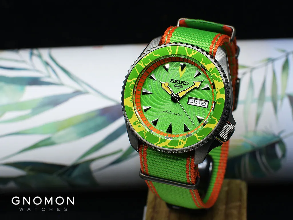 Seiko 5 Sports Street Fighter Series Blanka "Call Of The Wild" - Ltd Ed 9999pcs - Ref. SBSA083