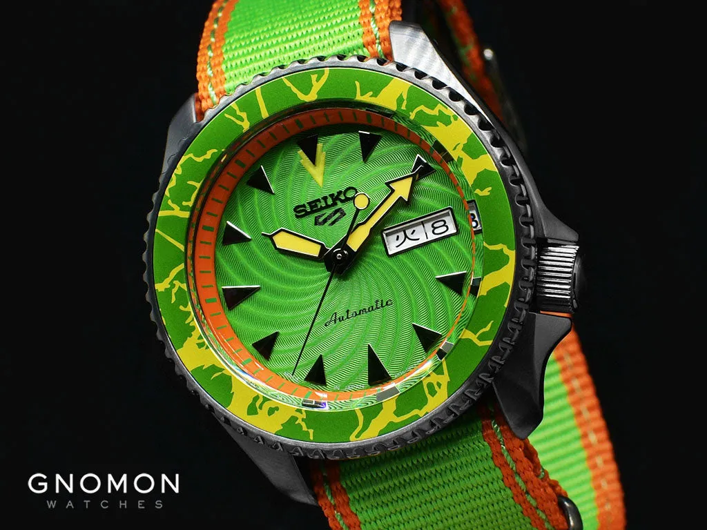 Seiko 5 Sports Street Fighter Series Blanka "Call Of The Wild" - Ltd Ed 9999pcs - Ref. SBSA083