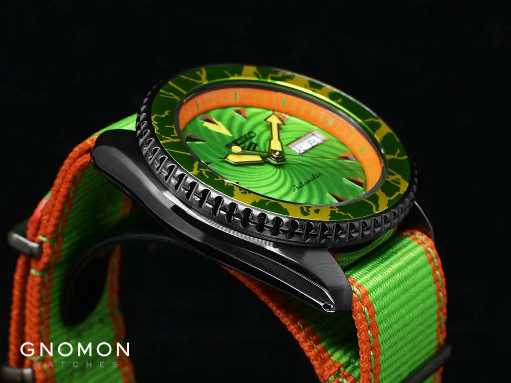 Seiko 5 Sports Street Fighter Series Blanka "Call Of The Wild" - Ltd Ed 9999pcs - Ref. SBSA083