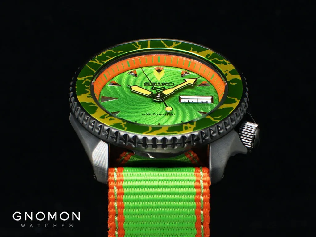 Seiko 5 Sports Street Fighter Series Blanka "Call Of The Wild" - Ltd Ed 9999pcs - Ref. SBSA083