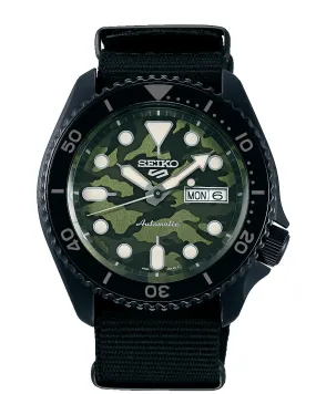 Seiko 5 Sports Yuto Horigome Camouflage Men's Watch SRPJ37K