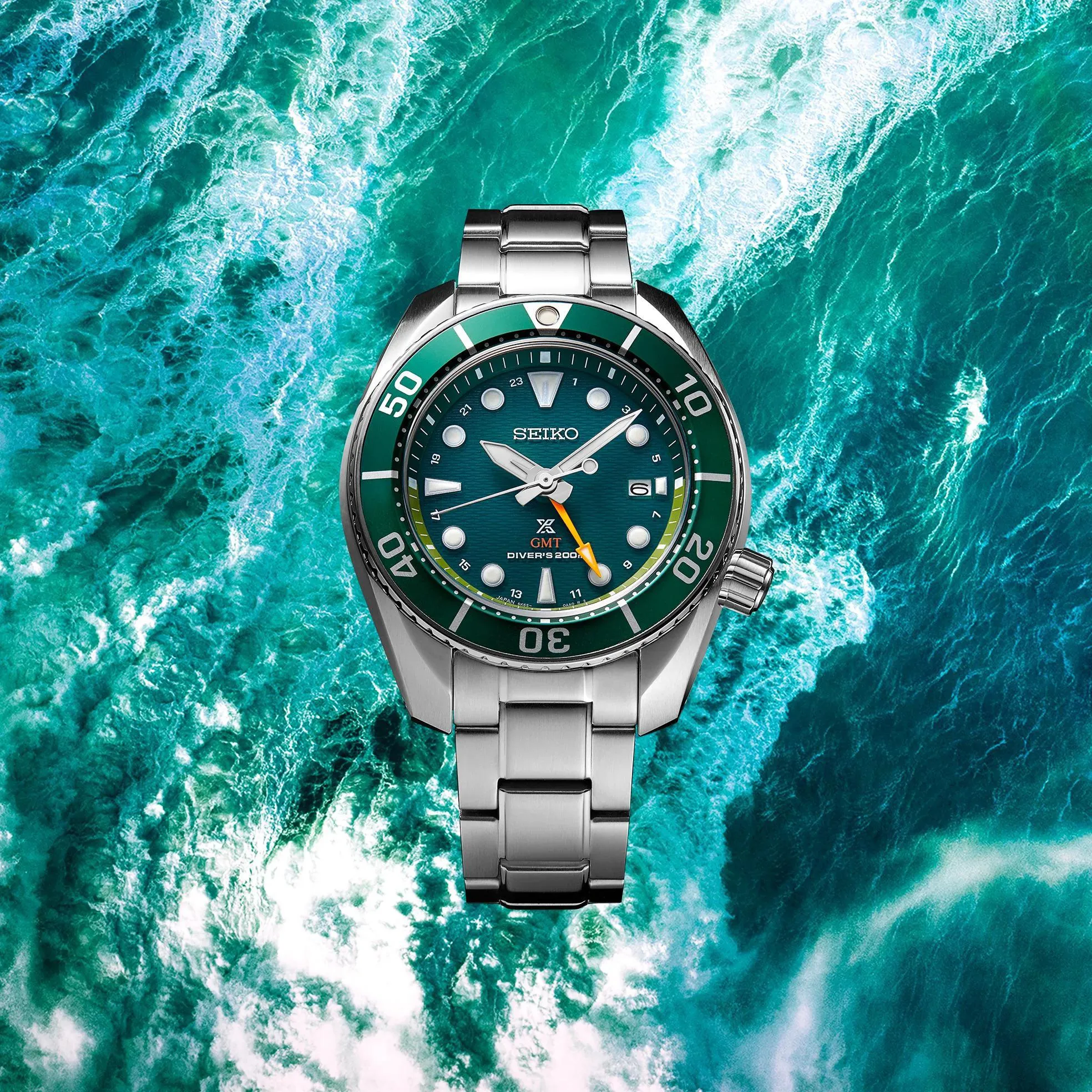 Seiko Prospex Sea Sumo GMT Solar Diver's Watch SFK003