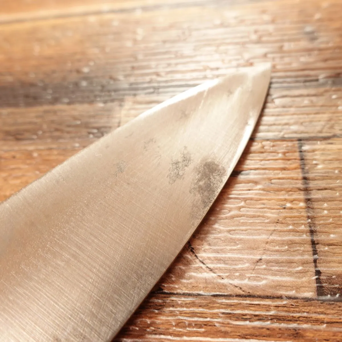 Seki-Magoroku Ginju Honkhagane Ai-Deba Knife, Sharpened, Deba, Lightweight