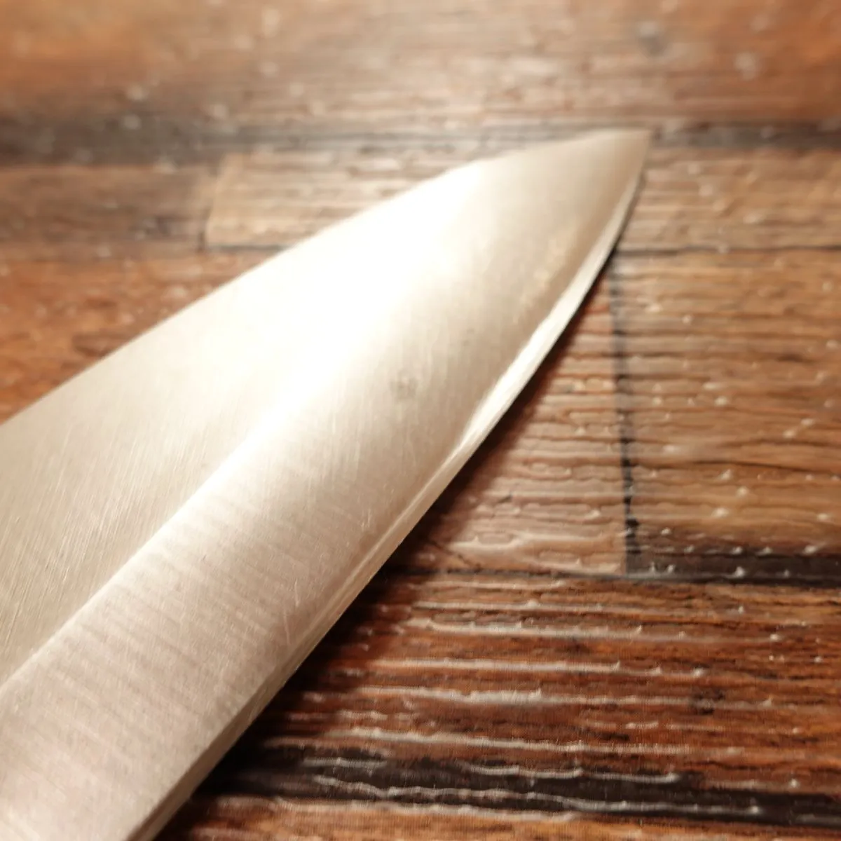 Seki-Magoroku Ginju Honkhagane Ai-Deba Knife, Sharpened, Deba, Lightweight