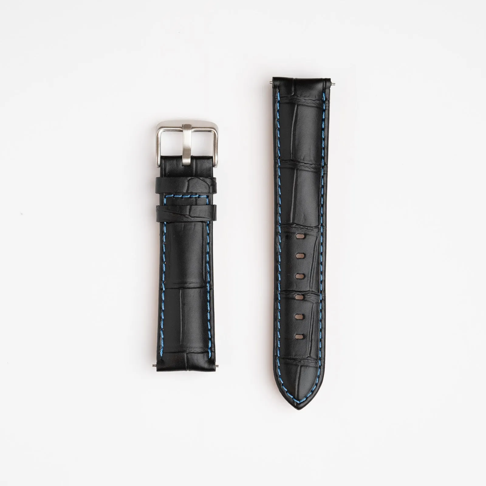 Silverstone Loop Quick Release Blue Watch Strap