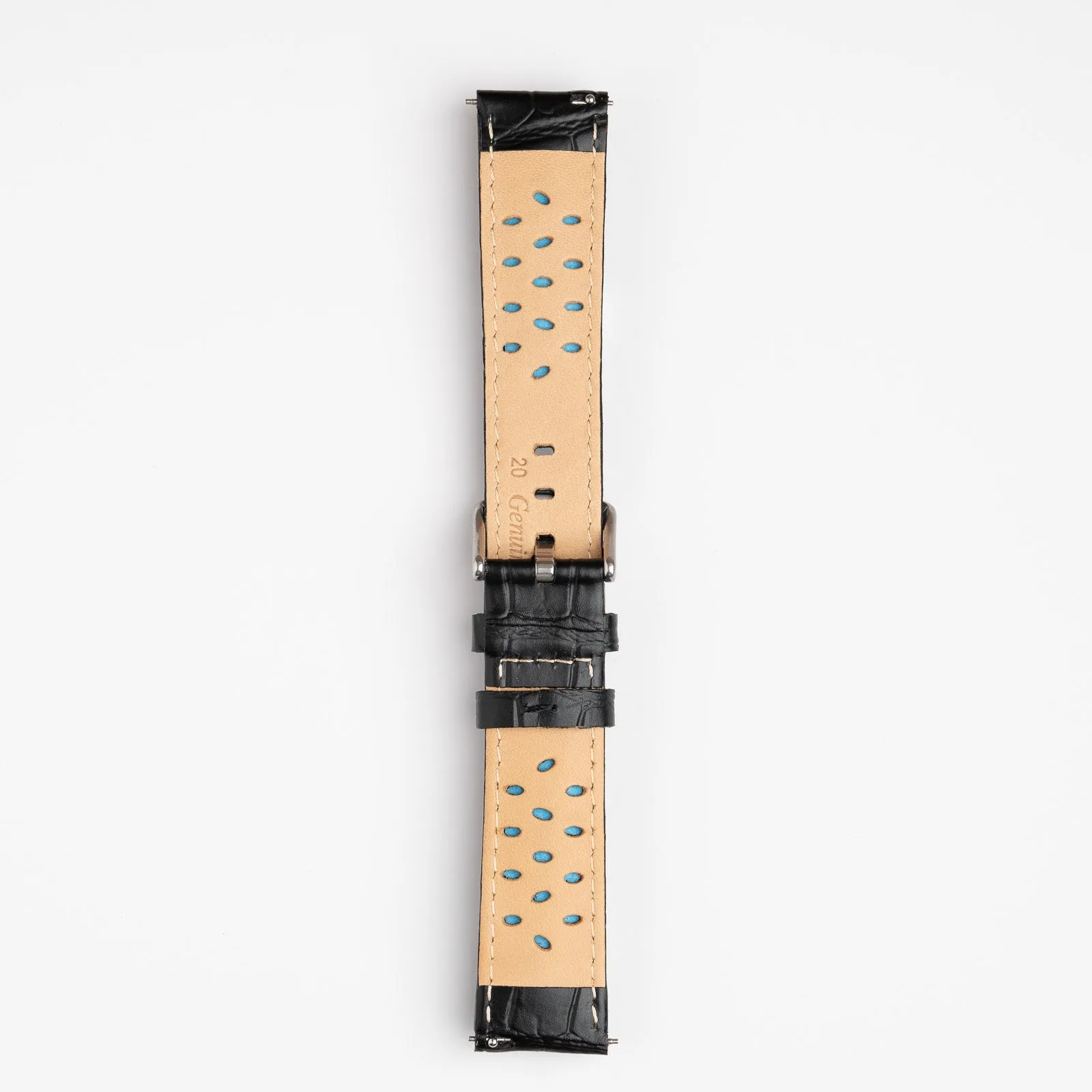 Silverstone Loop Quick Release Blue Watch Strap