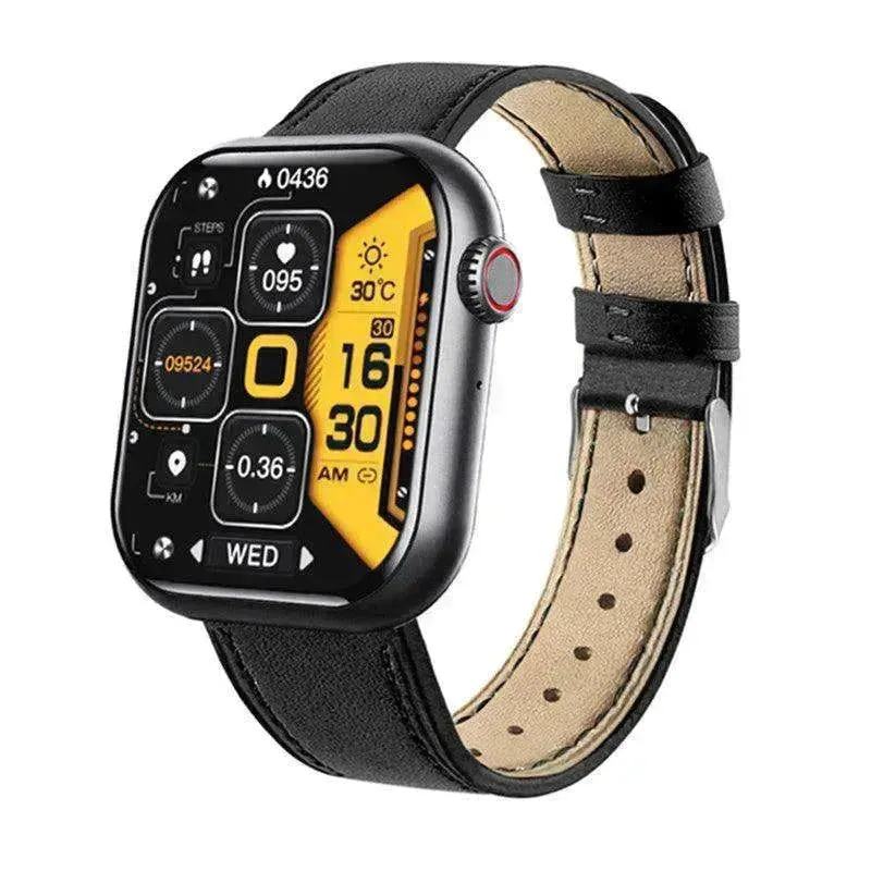 Smart Bluetooth Calling Heart Rate Body Temperature Voice Assistant Smart Bracelet Sports Watch