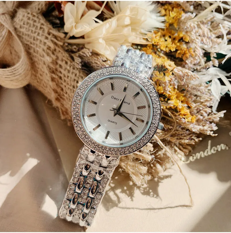 Sophisticated Strap Round Dial Women's Watch