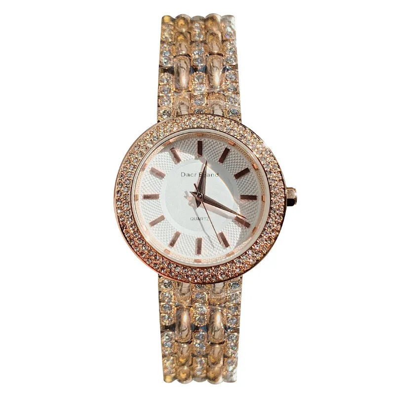 Sophisticated Strap Round Dial Women's Watch