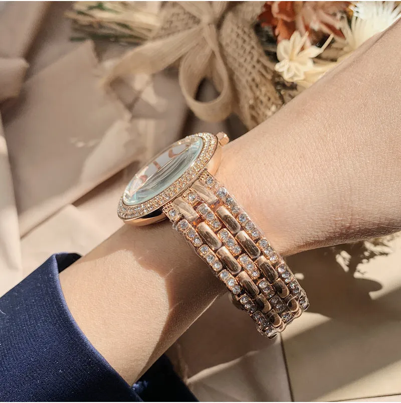 Sophisticated Strap Round Dial Women's Watch