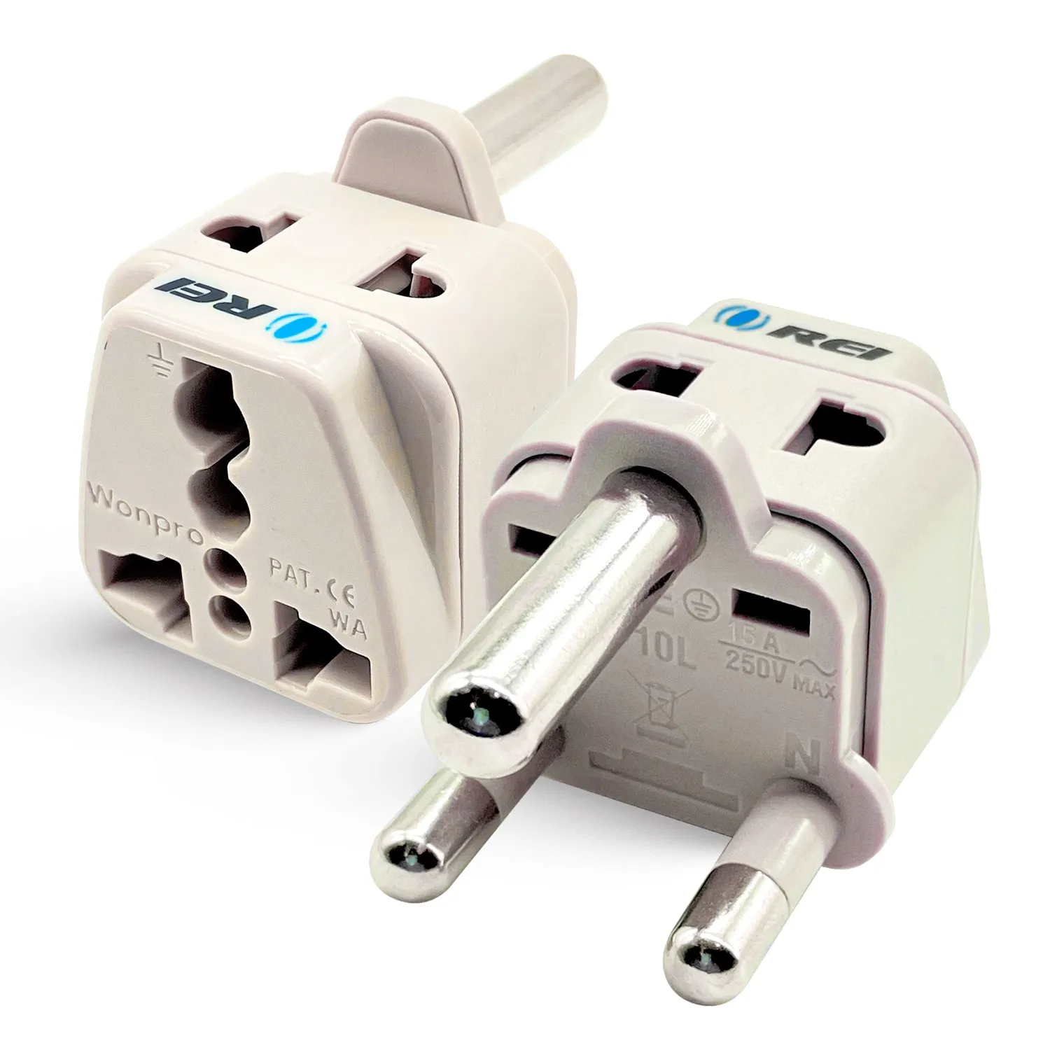 South Africa, Botswana Travel Adapter - 2 in 1 - Type M - Compact Design (DB-10L)