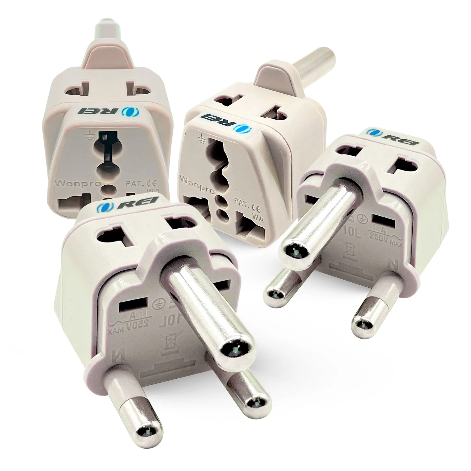 South Africa, Botswana Travel Adapter - 2 in 1 - Type M - Compact Design (DB-10L)