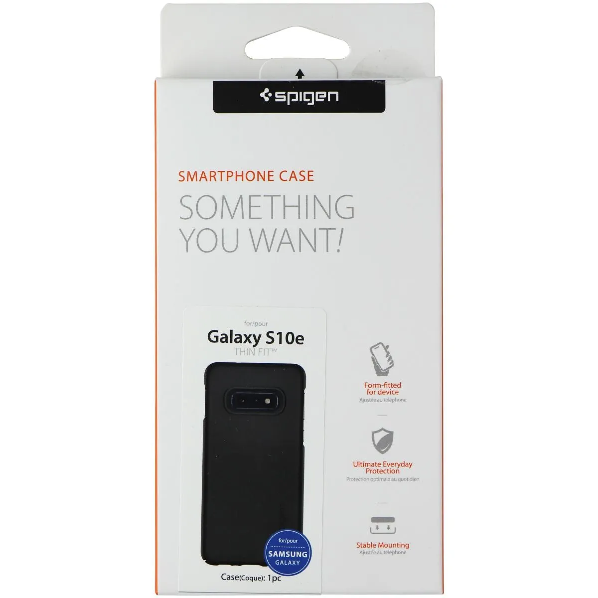 Spigen Thin Fit Case for Samsung Galaxy S10e - Black