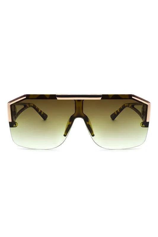 Square Oversize Retro Fashion Sunglasses