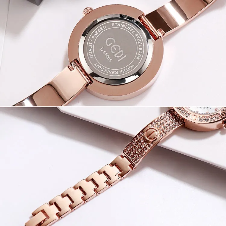 Stainless Steel Strap Bracelet Women's Watch