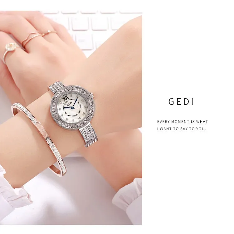 Stainless Steel Strap Bracelet Women's Watch