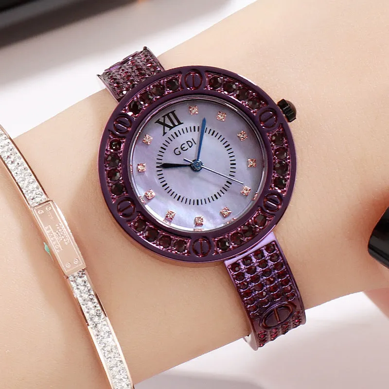 Stainless Steel Strap Bracelet Women's Watch