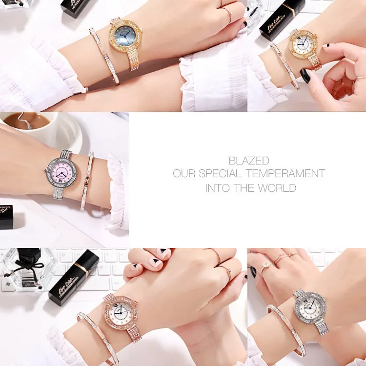 Stainless Steel Strap Bracelet Women's Watch