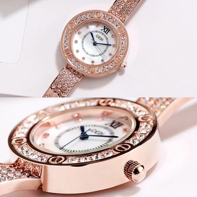 Stainless Steel Strap Bracelet Women's Watch