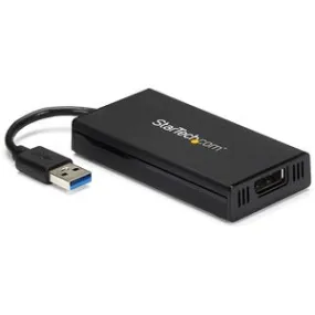 StarTech.com USB 3.0 to DisplayPort Adapter, 4K 30Hz UHD, USB to DP Display Adapter, External Video/Graphics Card for Mac & Windows