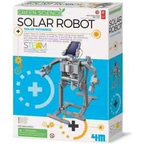 Terra Green Science Solar Robot Kit - Green Energy Robotics, Eco-Engineering, for Girls & Boys 5  (Packaging May Vary)