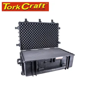 TORK CRAFT HARD CASE 865X565X340MM OD WITH FOAM BLACK WATER & DUST PROOF 764830 PLC1640