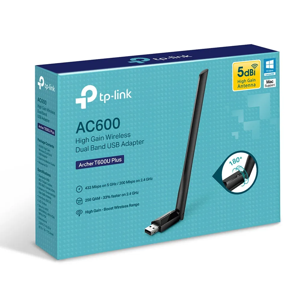 Tp-Link Ac600 - Usb 2.0 Wlan - 600 Mbit/S