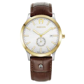 Treviso 2 Men 42mm Leather Brown Strap Watch