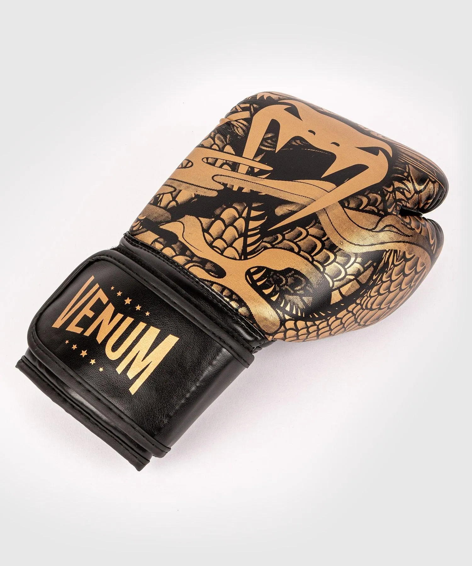 Venum Dragon's Flight Boxing Gloves - For Kids - Black/Bronze