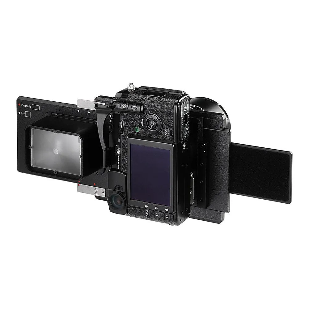 Vizelex RhinoCam for Fujifilm Fuji X-Series Mirrorless Camera Body - for Shift Stitching 645 and Panoramic Sized Images with Medium Format Lenses