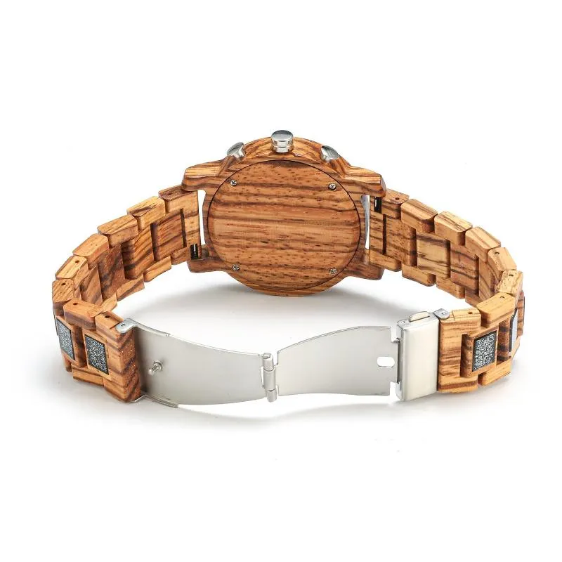 Wooden Sports Watch For Men