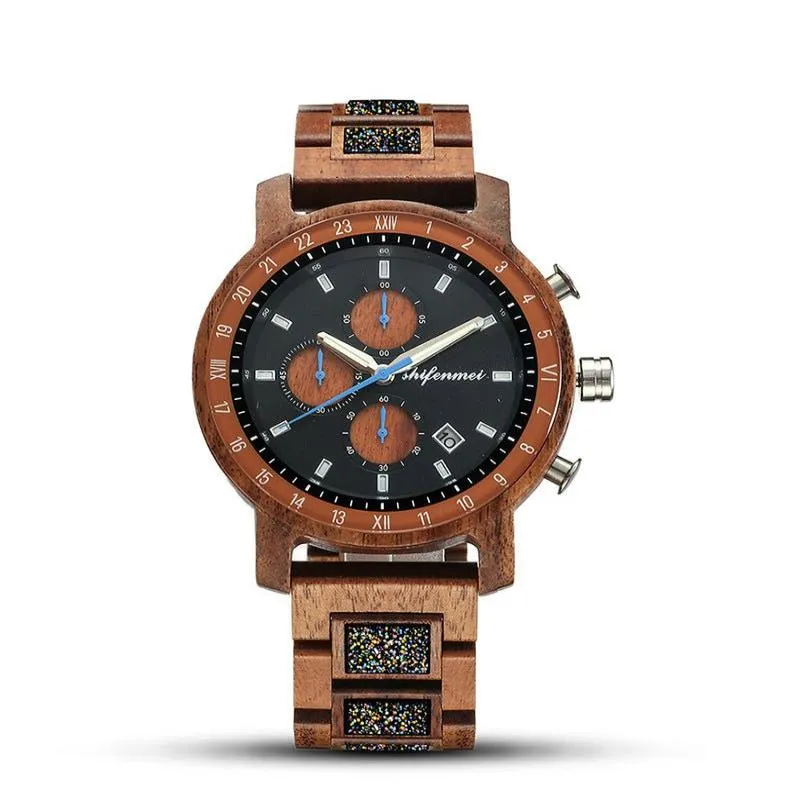 Wooden Sports Watch For Men