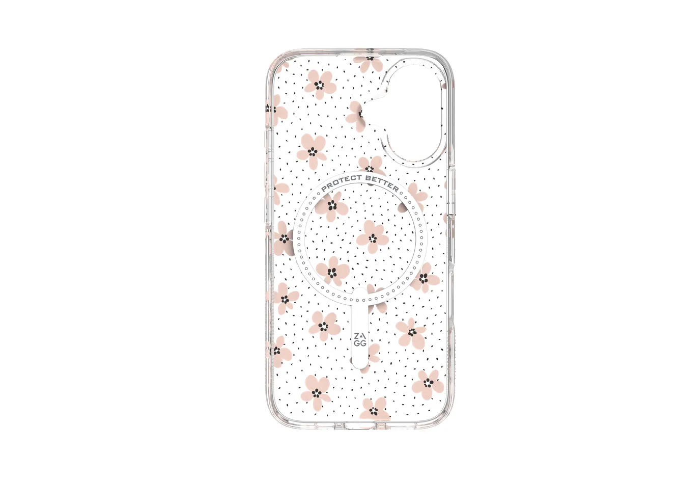 ZAGG iPhone 16 Series Case Milan Pink Daisies