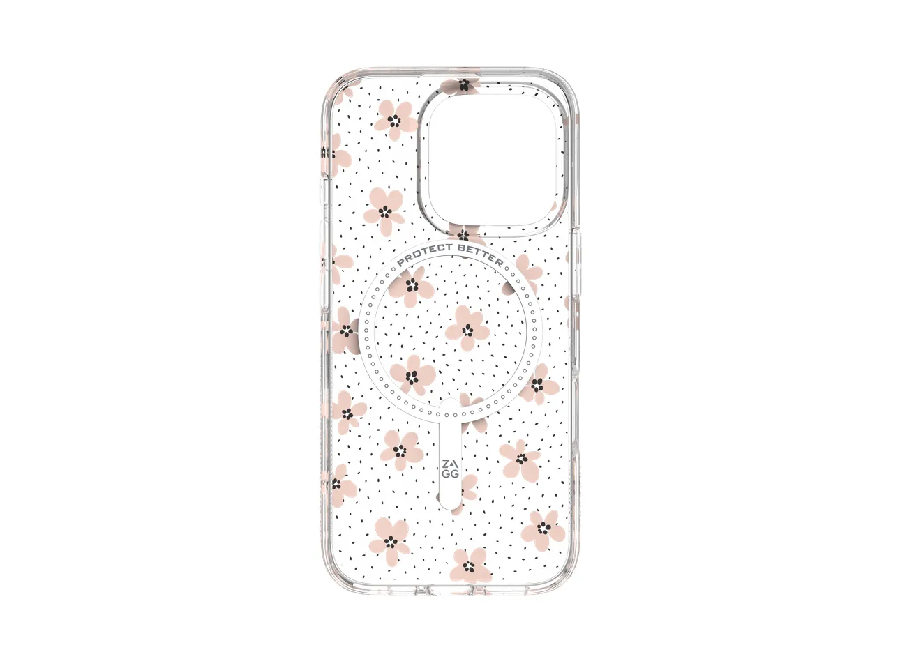 ZAGG iPhone 16 Series Case Milan Pink Daisies